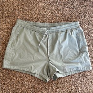 Avalanche Women's Athletic Shorts in Light Gray